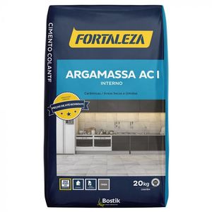 Argamassa Interna AC I Cinza 20kg Fortaleza