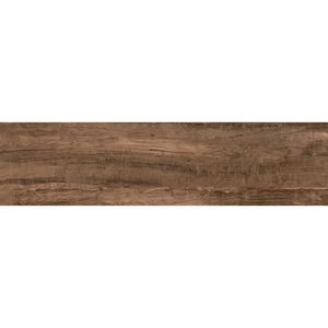 Porcelanato Alamo Rustic Acetinado Marrom 26x106cm 2,00m2