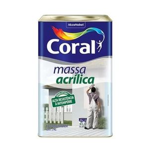 Massa Acrílica Branca 25Kg.