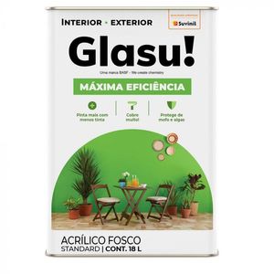 Tinta Std Acr Fsc Glasu Br 18L Suvinil