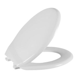 Assento Polipropileno Convencional Oval Branco