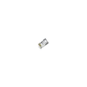 Conector RJ45 Cat 5E 8P8C 50u com 10 peças