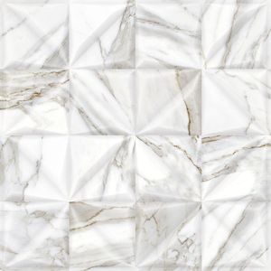 Porcelanato 62046 Calacata Retif Acetinado Branco 62,5x62,5cm 2,73m2