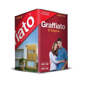 Graffiato Premium Branco Neve 28Kg