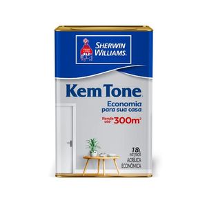 Tinta Acrílica Fosco Kemtone Branco 18L