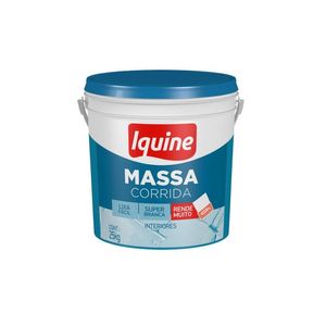 Massa Corrida PVA 25kg Branco Iquine