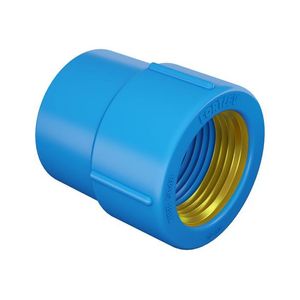 Luva Soldável com Bucha de Latão Azul PVC 20mm x 1/2" Fortlev