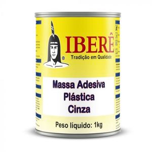 Massa Adesiva Plastica Cz 1Kg Ibere