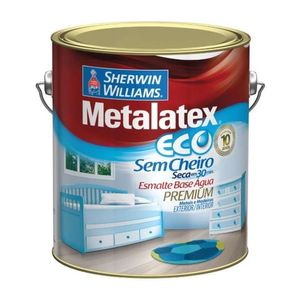 Esmalte Metalatex Eco Alto Brilho Branco 3,6L