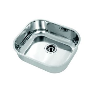 Cuba Aço Inox N3 Polido 304 07898 Furo 3,5cm 40x34x15cm