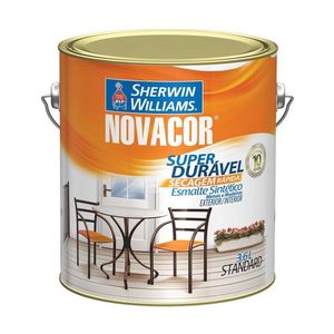 Esmalte Novacor Alto Brilho Azul Del Rey 3,6L