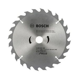 Disco de Serra Circular 9.1/4" 235x20mm com 24 Dentes Eco Bosch