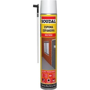 Espuma Expansiva Manual Soudal 750Ml