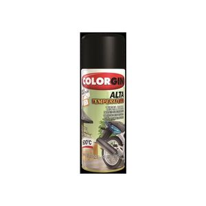 Tinta Spray Alta Temperatura Colorgin Alumínio 400ml