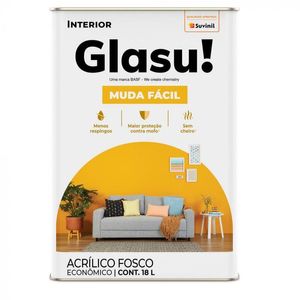 Tinta Ecn Acr Fsc Glasu Gelo 18L Sv