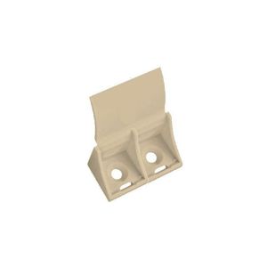 Conector Duplo 20x43mm Marfim 50 peças