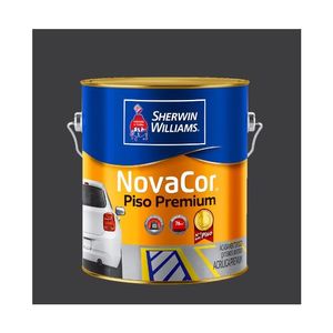 Tinta Acrílica Fosco Novacor Piso Preto 3,6L