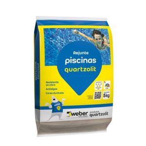 Rejunte Piscina Branco 5Kg Quartzolit