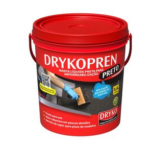 Membrana Asfáltica Líquida Drykopren 3,6L