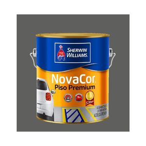 Tinta Acrílica Fosco Novacor Piso Cinza Chumbo 3,6L