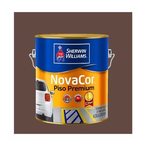 Tinta Acrílica Fosco Novacor Piso Marrom 3,6L