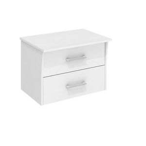 Gabinete para Banheiro Monte Carlo Sem Cuba Branco 60cm