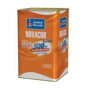 Base E Tinta Acrílica Novacor Parede Fosca 16L